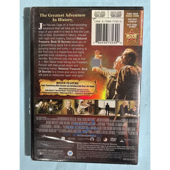 National Treasure 2: Book of Secrets - DVD - Picture 2 of 3